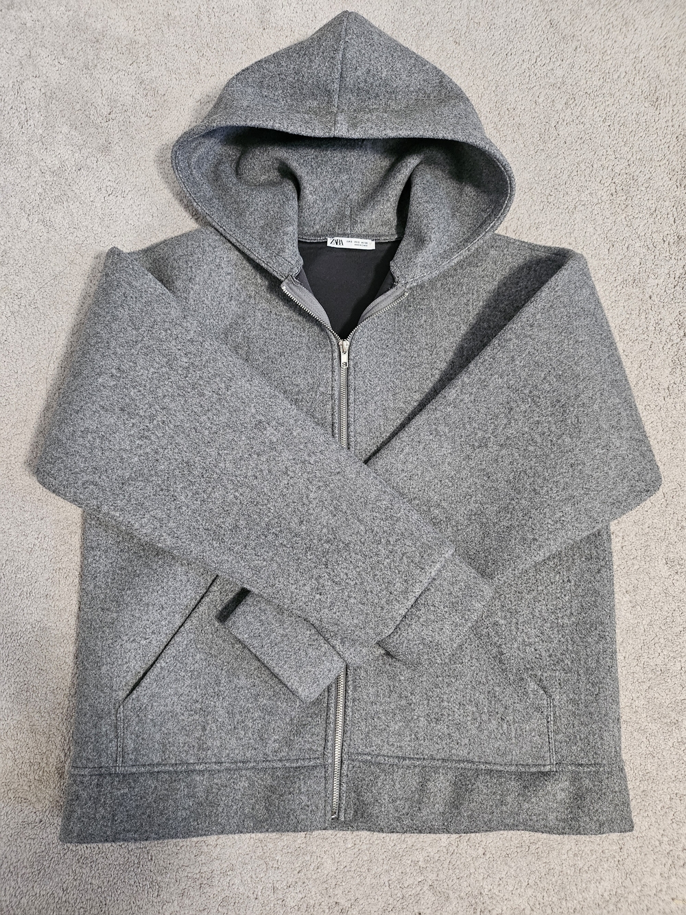 Zara Women’s Zip-Up Hooded Jacket